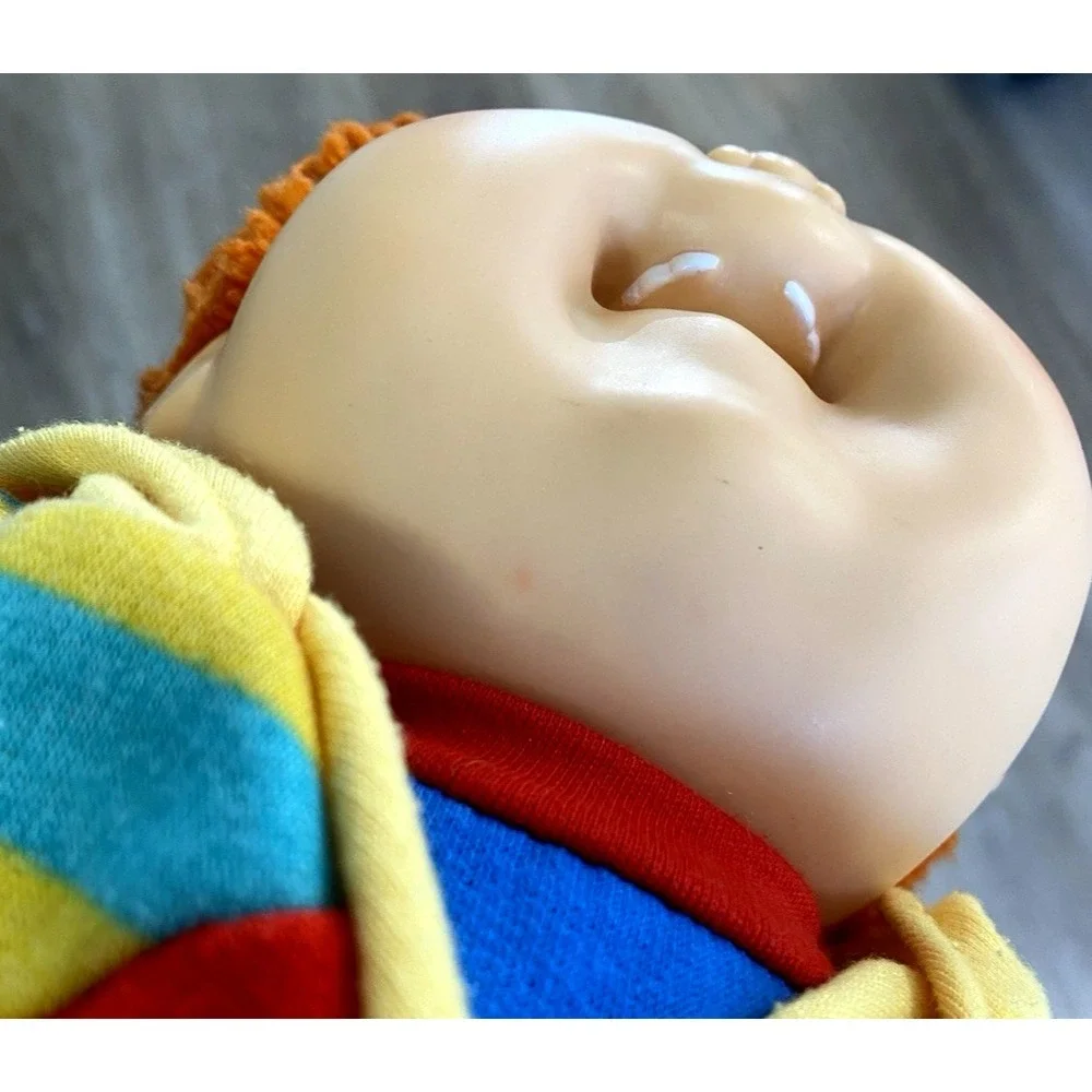 HM 19 Toothy Cabbage Patch Kid Red Hair Boy Designer Line 1989 90s Coleco Box - Picture 13 of 16